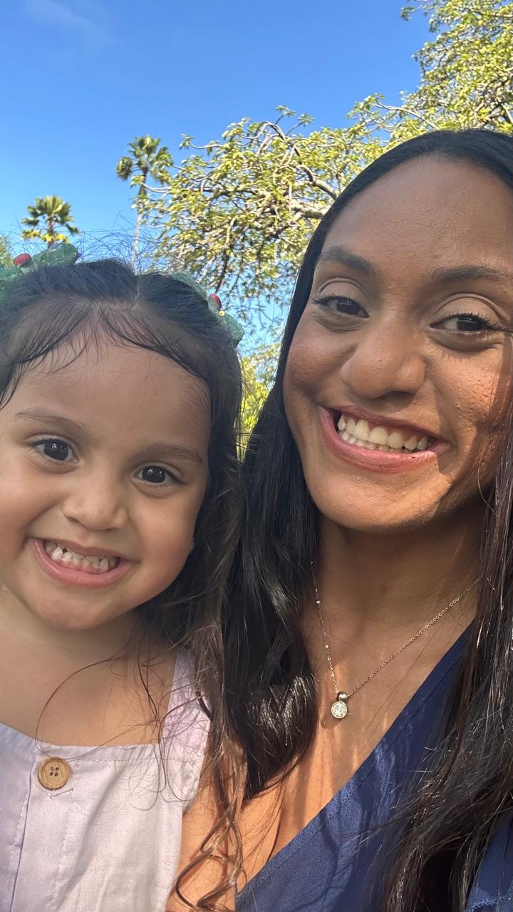 Sabrina e sua filha